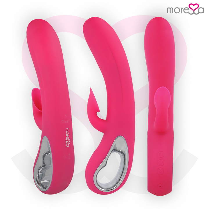 MORESSA - DUSTIN CLITORIAL STIMULATING WAVES AND POWERFUL VIBRATION PREMIUM SILICONE RECHARGEABLE
