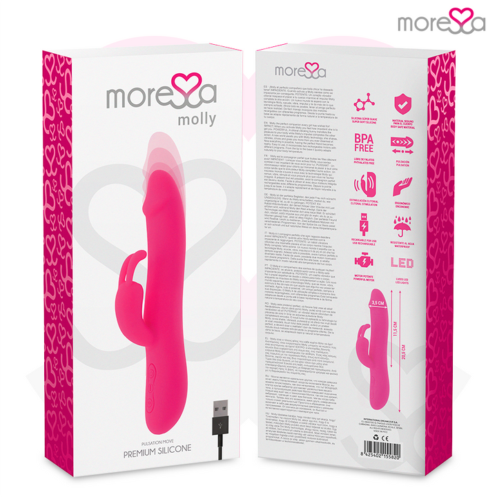 MORESSA - MOLLY PREMIUM SILICONE RECHARGEABLE