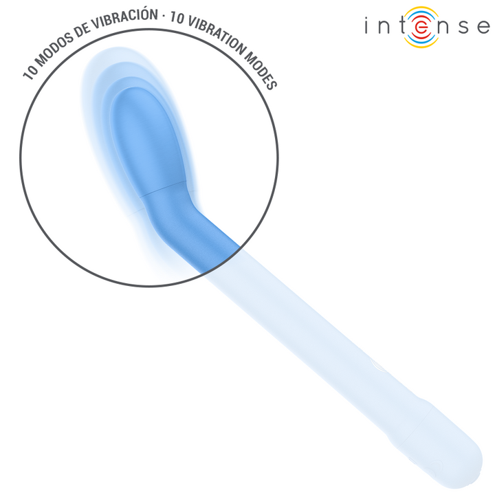 INTENSE - KARLIE RECHARGEABLE G-SPOT STIMULATOR BLUE