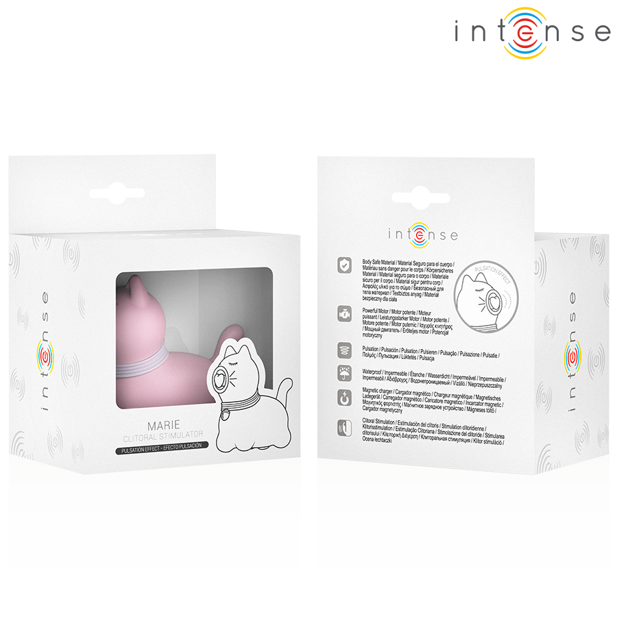 INTENSE - MARIE PINK PULSATION EFFECT TONGUE STIMULATOR