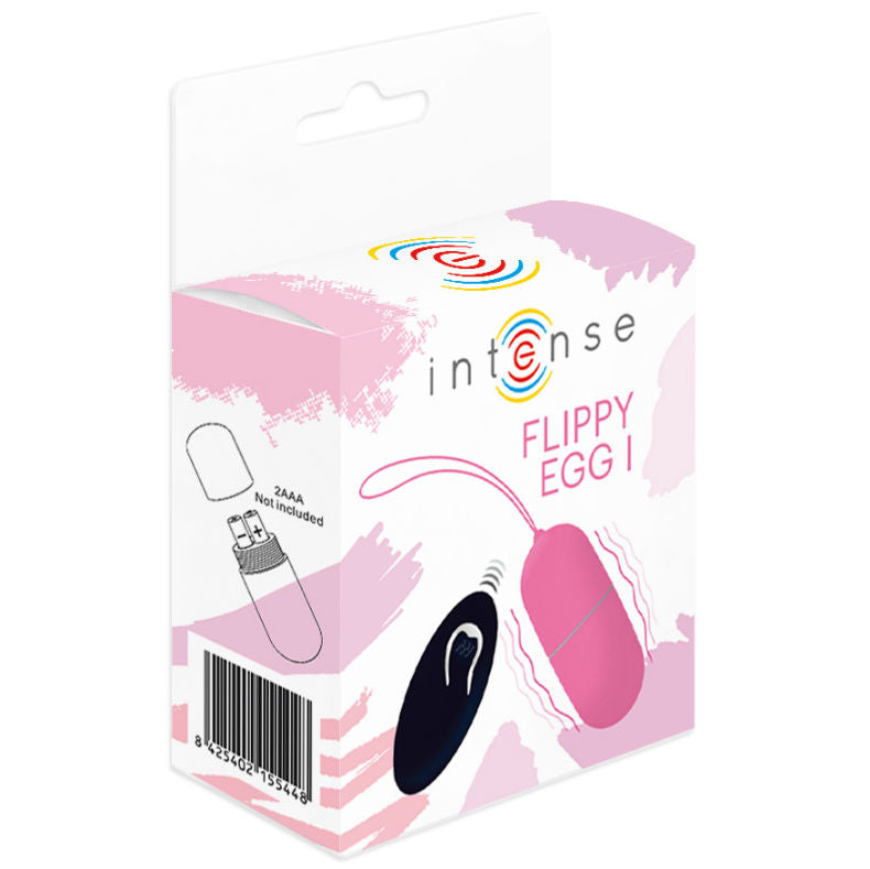 INTENSE - FLIPPY I ŒUF VIBRANT AVEC TÉLÉCOMMANDE ROSE