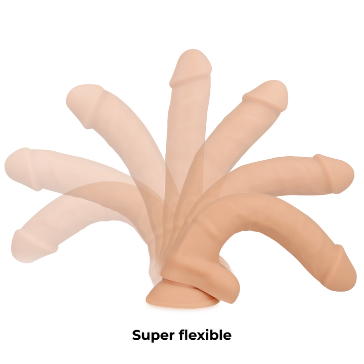 COCK MILLER - DILDO REALISTIC SILICONE DENSITY ARTICULABLE FLESH 18 CM