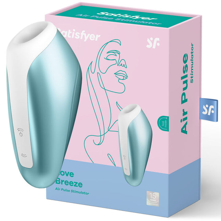 SATISFYER - VENTOUSE LOVE BREEZE BLEU GLACIER