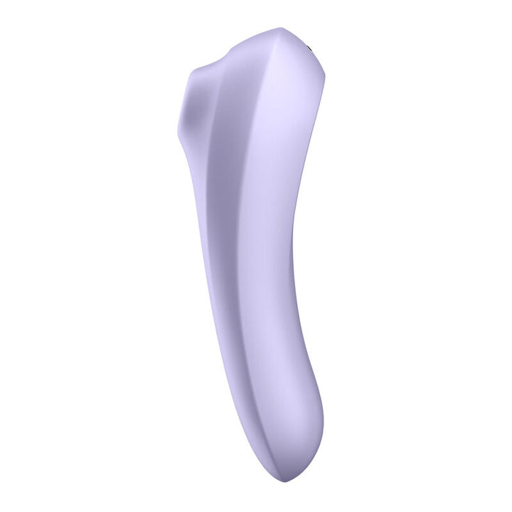 SATISFYER - VIBRATEUR À IMPULSION D'AIR DOUBLE PLAISIR MAUVE