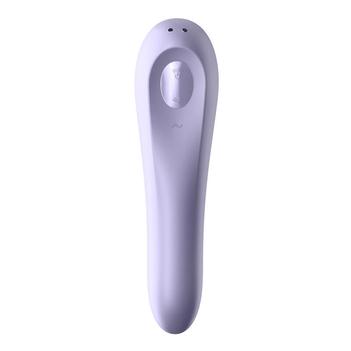 SATISFYER - VIBRATEUR À IMPULSION D'AIR DOUBLE PLAISIR MAUVE